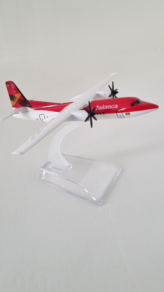 Modelo  de Avión de colección FK50 Avianca de colombia