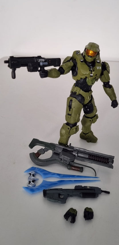 Figura de acción del Jefe Maestro, halo, figura de acción de Halo, Halo5, figuras coleccionables de halo,Halo Coleccionables,Figura articulada de Halo,Colección Halo Master Chief,Figura de acción de Halo 5,Juguetes de Halo,Jefe Maestro de Halo,Figura de colección de videojuegos,Artículos de coleccionismo de Halo,Regalos de Halo