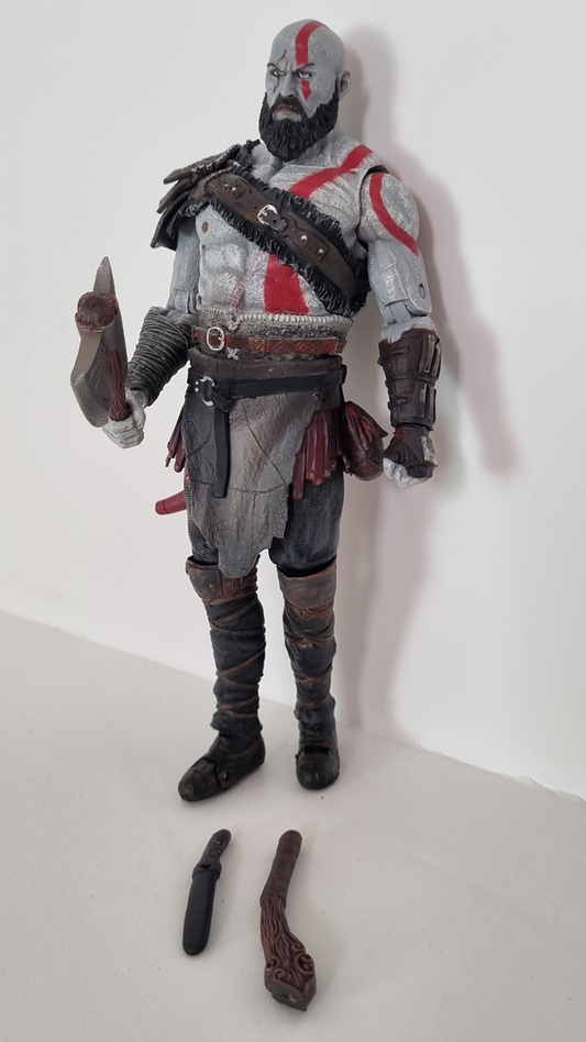 Kratos Dios De La Guerra Figura Articulada De Coleccion